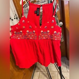 A. Byer sleeveless top size S